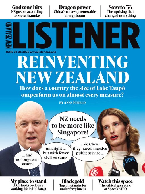 Cover image for New Zealand Listener